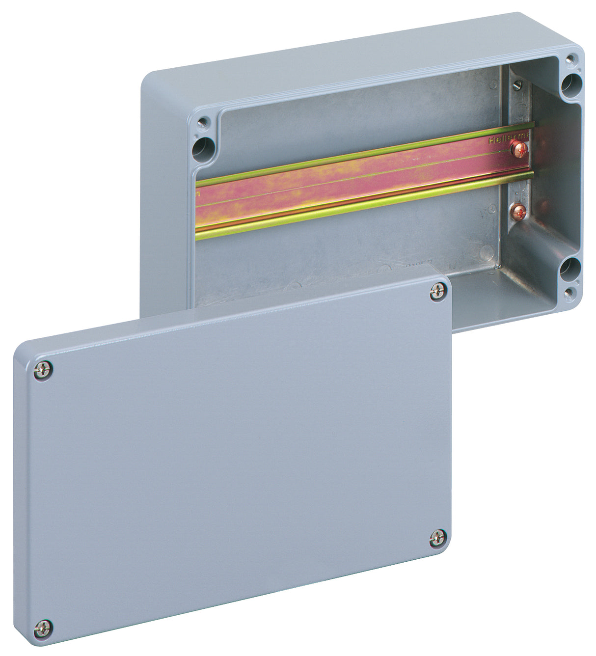 SPELSBERG Abzweigdose Tragschiene IP66 ALR 2616-L 160x260x90mm rechteck Alu