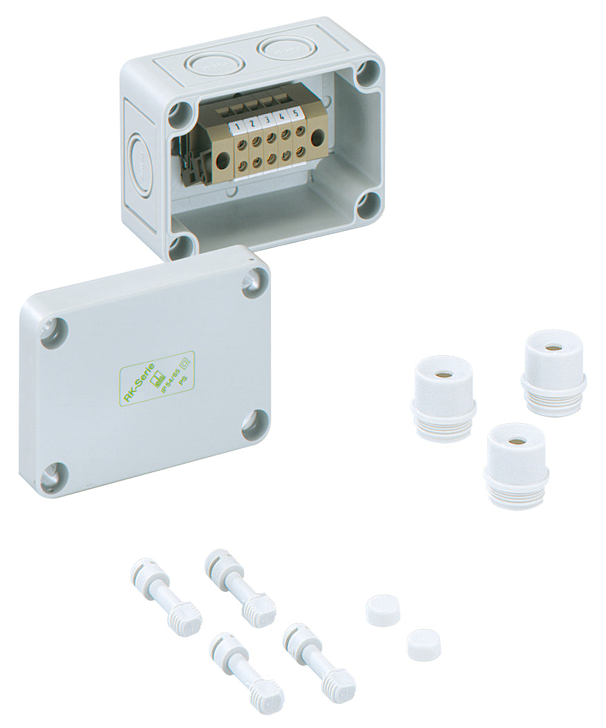 SPELSBERG Klemmenkasten 4qmm 5f Kst AP RKKi 4/05-5x4² 65x94x65mm AnbMögl IP66