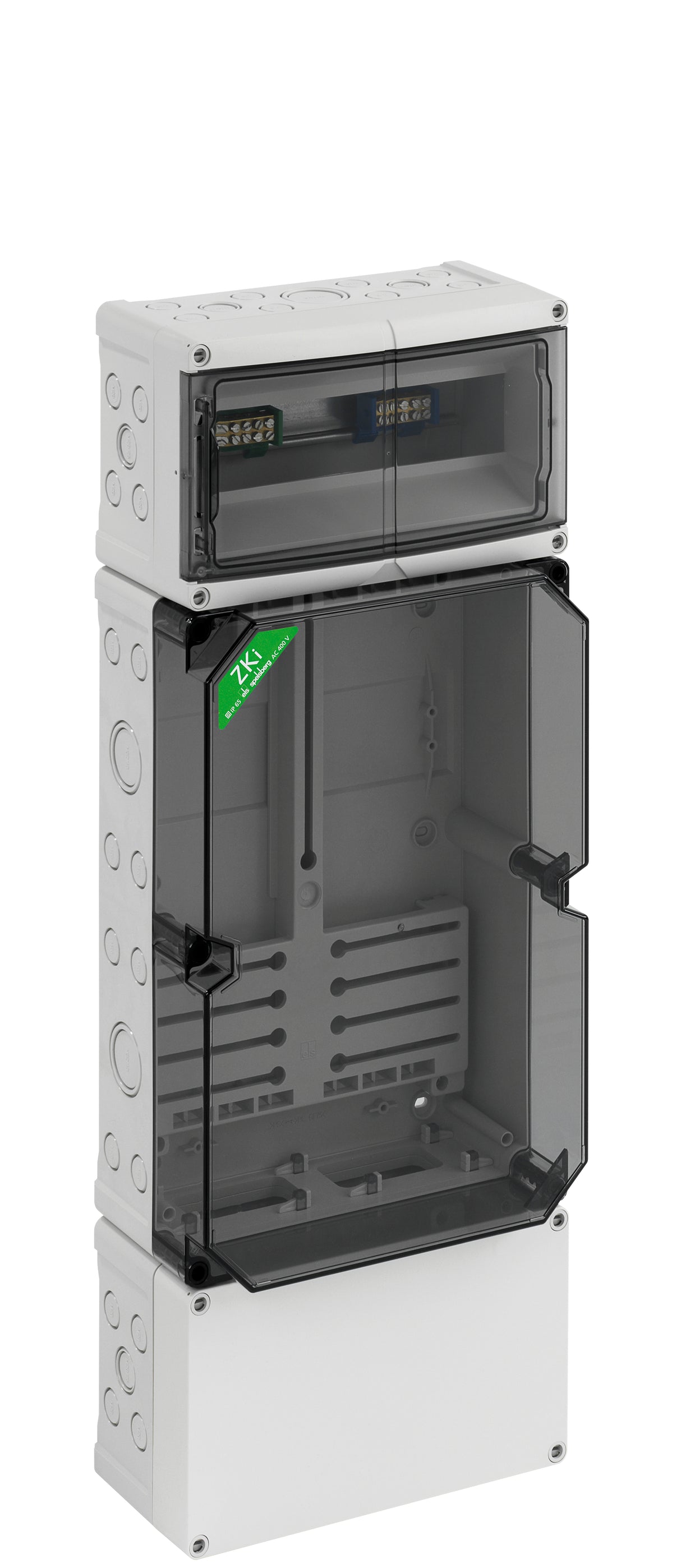 SPELSBERG Zählergehäuse Aufb IP54 Kst ZKi 110-f 250x670x137mm ET80mm