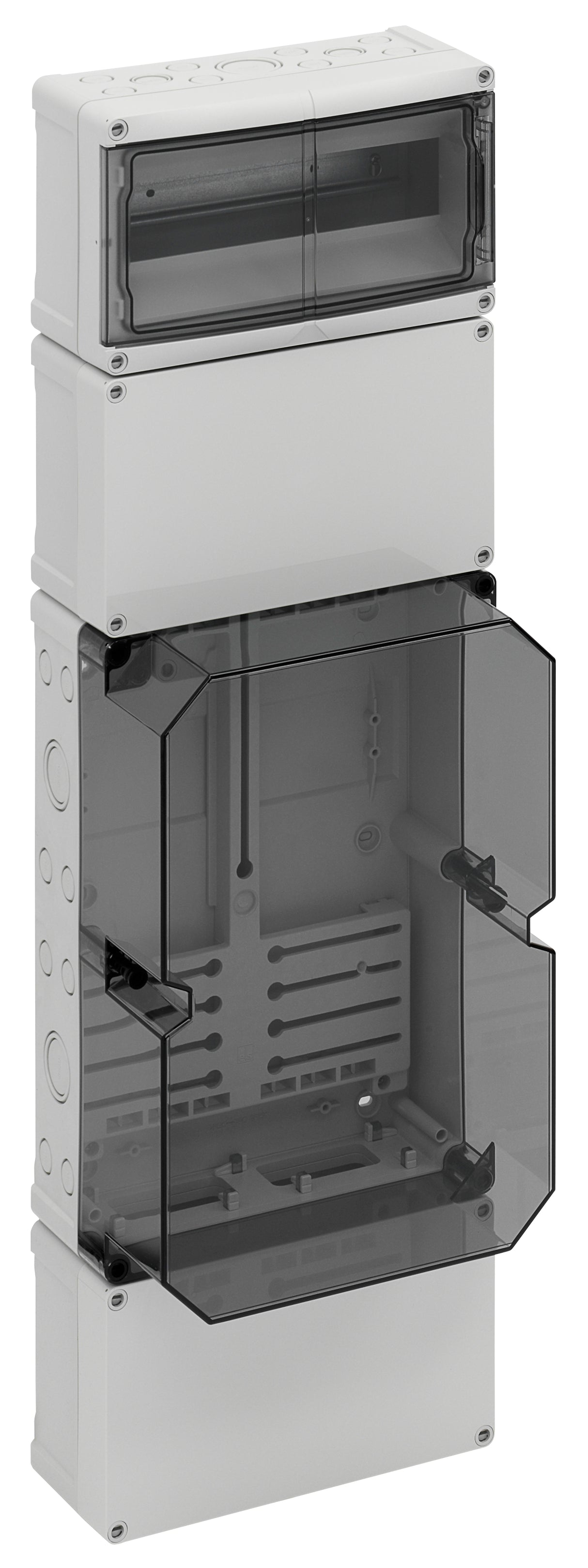SPELSBERG Zählergehäuse Aufb IP54 Kst ZKi 120 250x820x193mm m.Tragschien