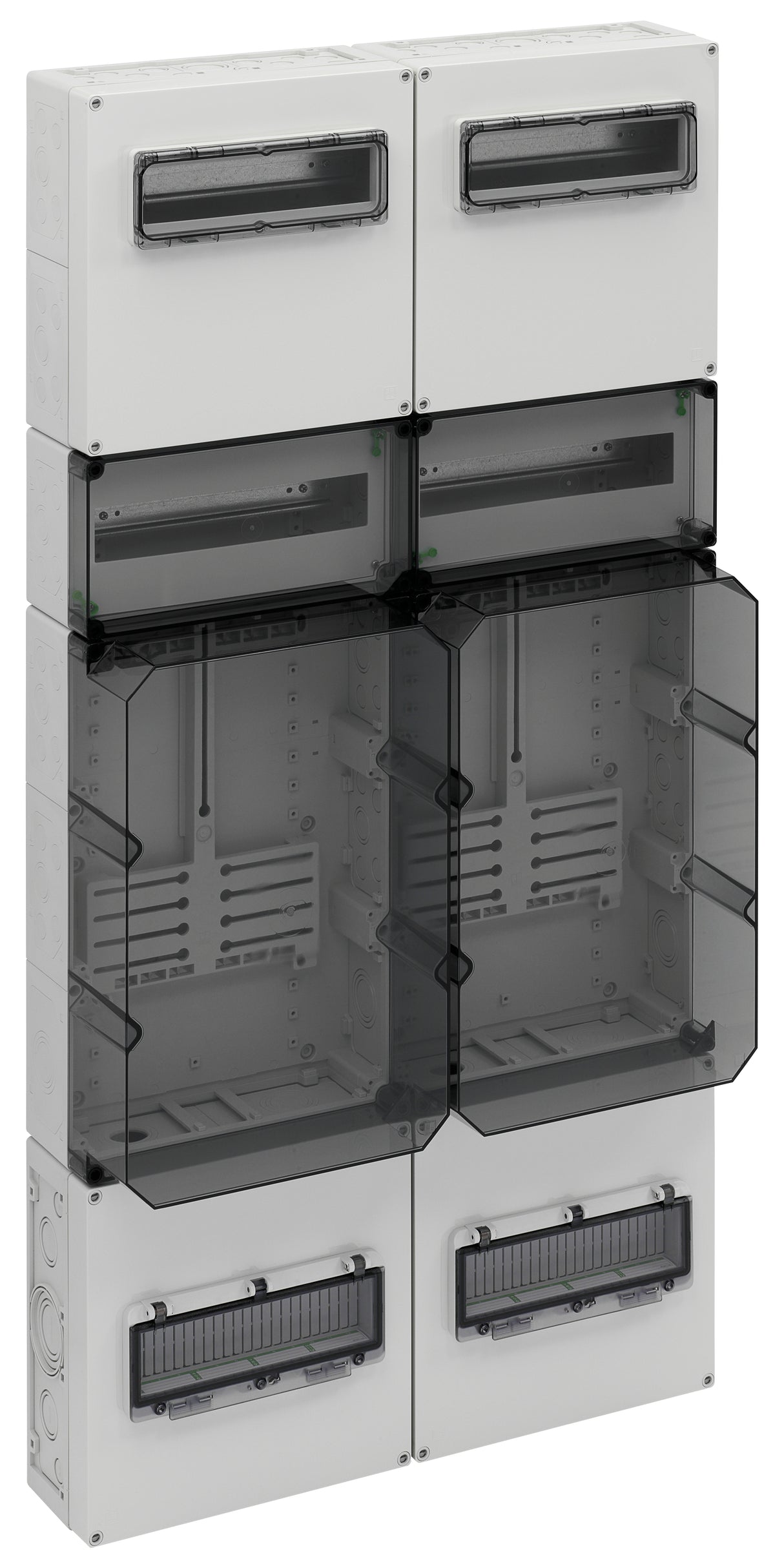 SPELSBERG Zählergehäuse Aufb IP54 Kst ZVi 12060-S 600x1200x210mm m.Tragschien