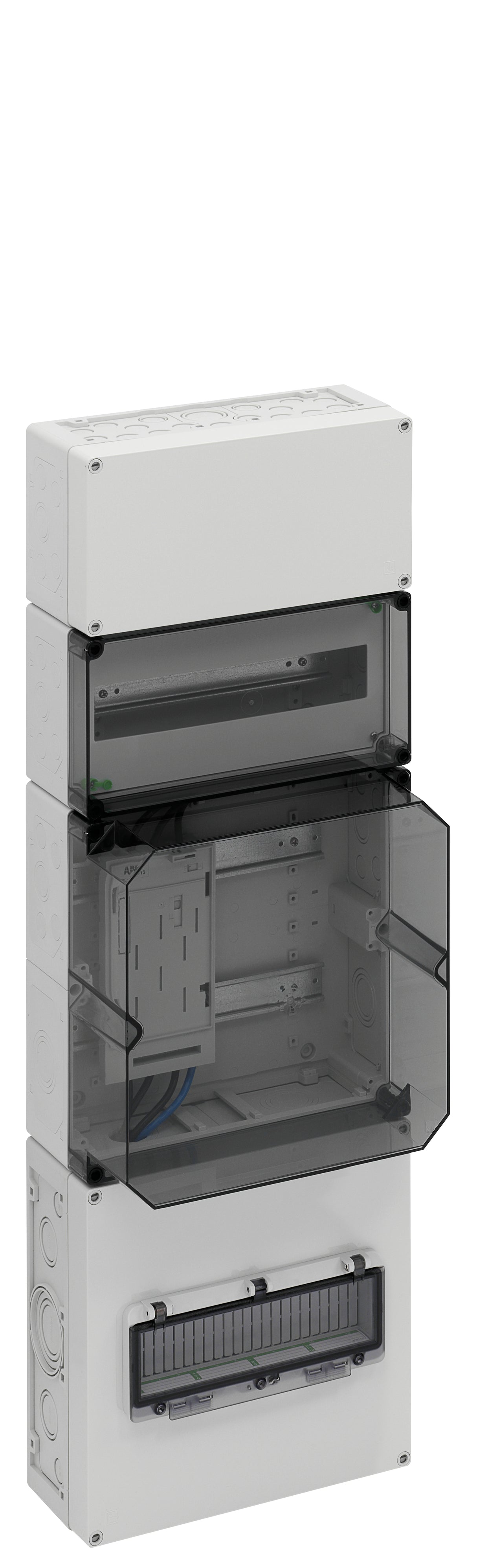 SPELSBERG Zählergehäuse Aufb IP54 Kst ZVi 9030-eHZ 300x900x210mm m.Tragschien