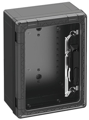 SPELSBERG Wandschrank Kst IP66 unbeh GEOS-S 3040-18-to/SH/sw B300xH400xT180mm