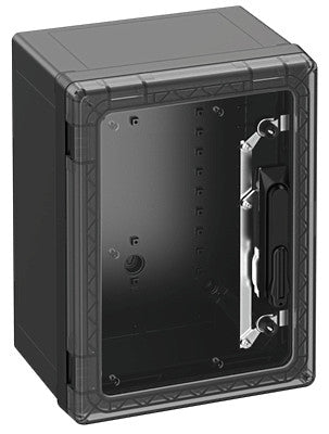 SPELSBERG Wandschrank Kst IP66 unbeh GEOS-S 3040-22-to/SH/sw B300xH400xT226mm