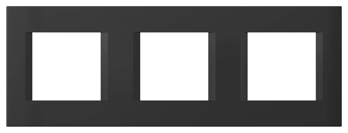 Rahmen 3x2M, schwarz matt