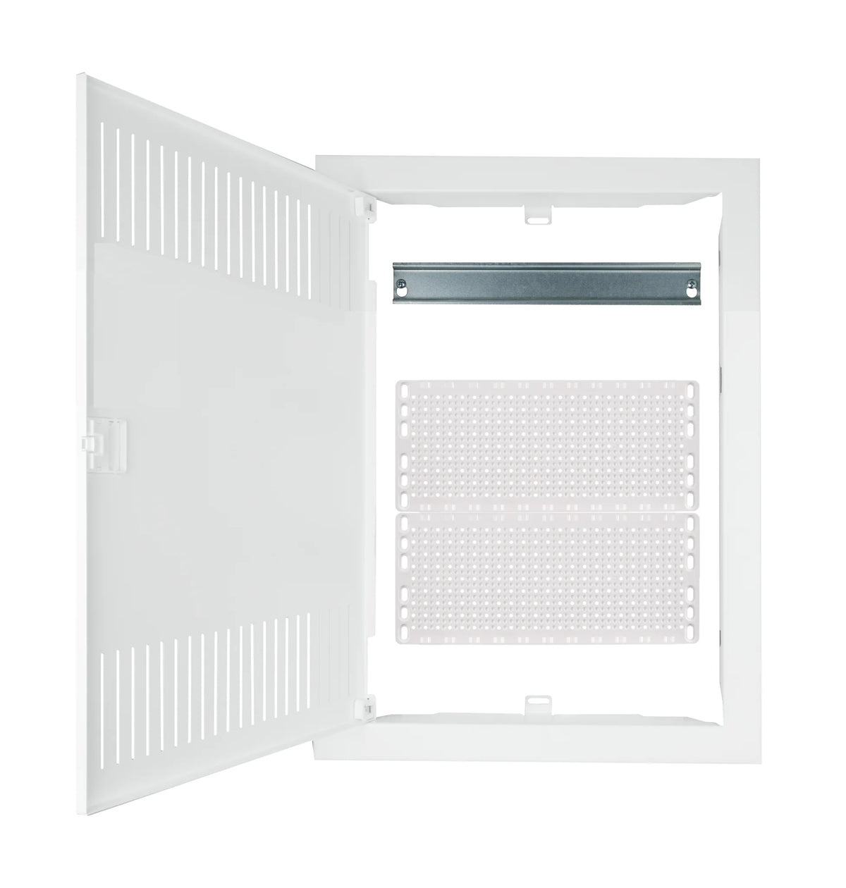Rahmen, Tür, Einbauten für Mediaverteiler BK0857, 2-reihig