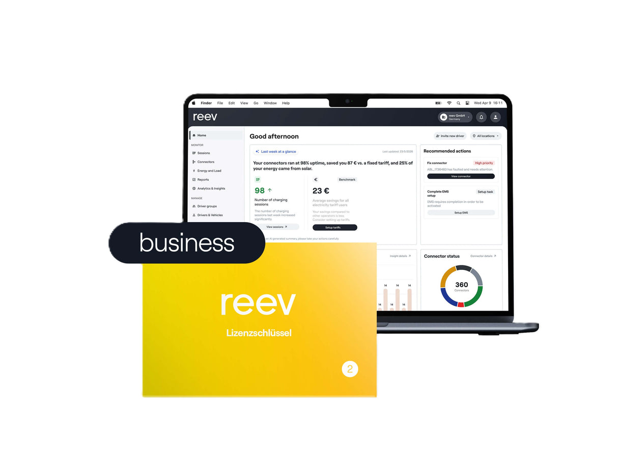 reev Business Energy Hub Lizenz
