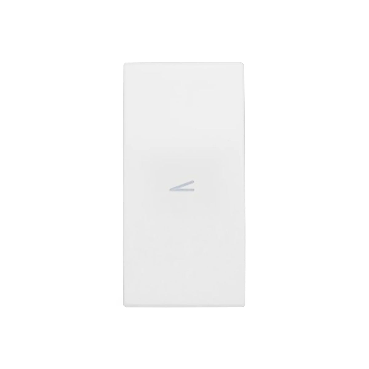 Schalterabdeckung mit Dimmersymbol 1M, weiß (10er-Pack)