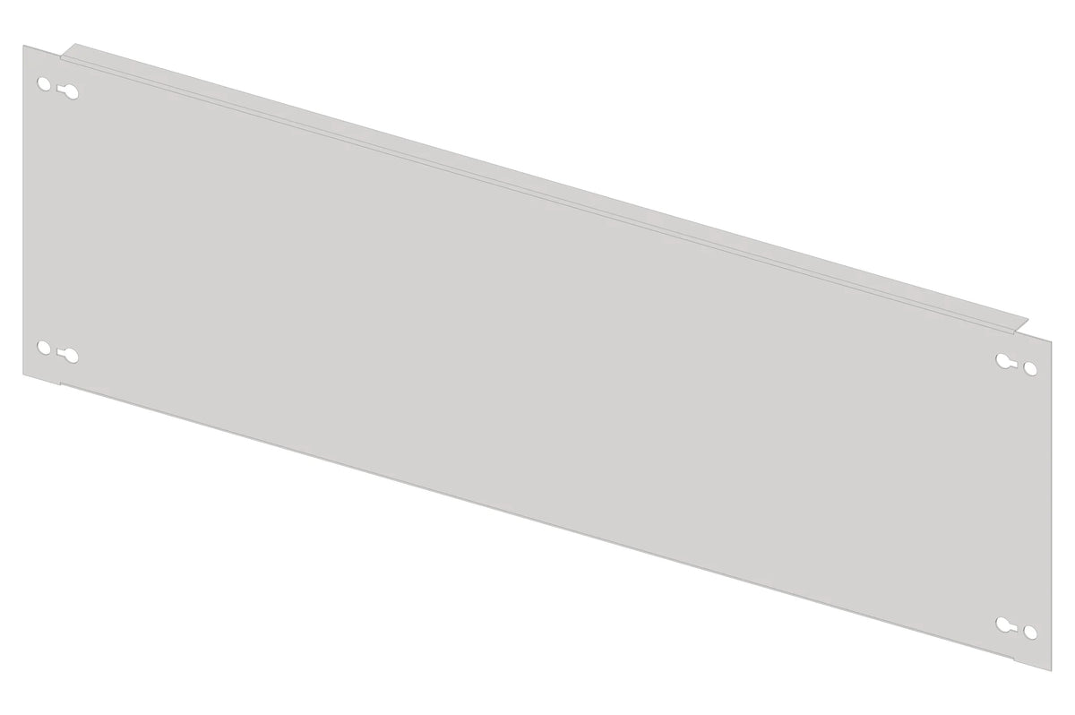 Blindfrontplatte 3B5 Stahlblech