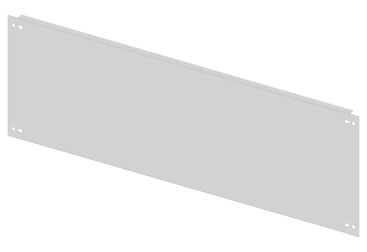 Blindfrontplatte 4B7 Stahlblech