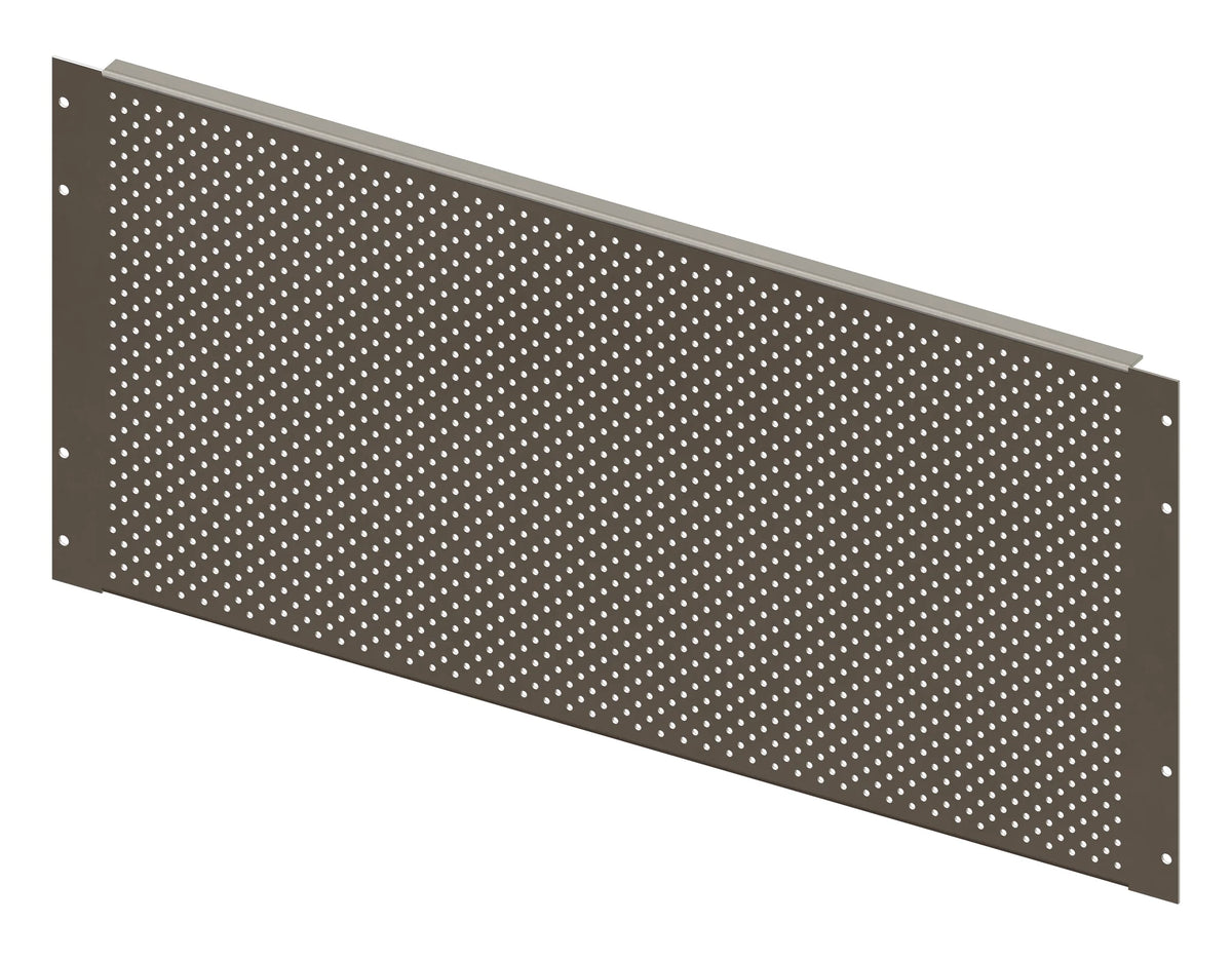 Lochraster Montageplatte Breite 640mm, 6 Modulhöhen hoch