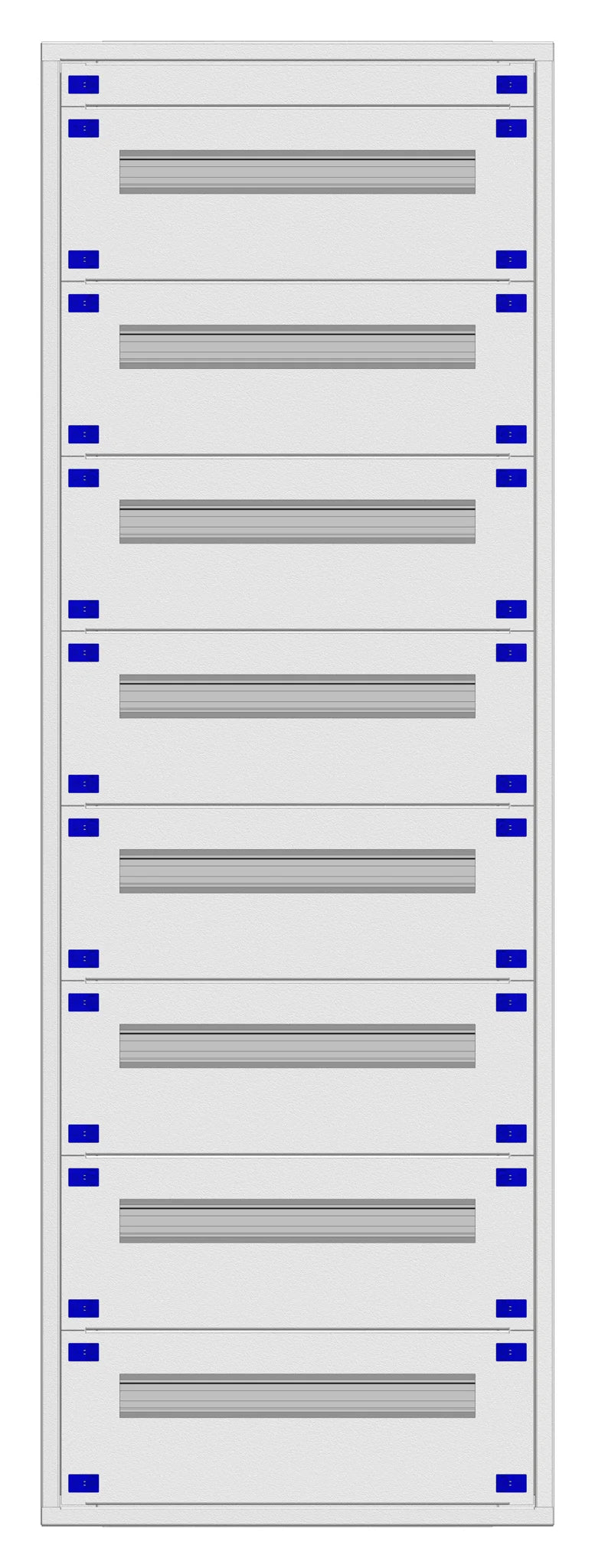 Installationsverteiler Einsatz KVN 40mm, 2-33K, 8-reihig