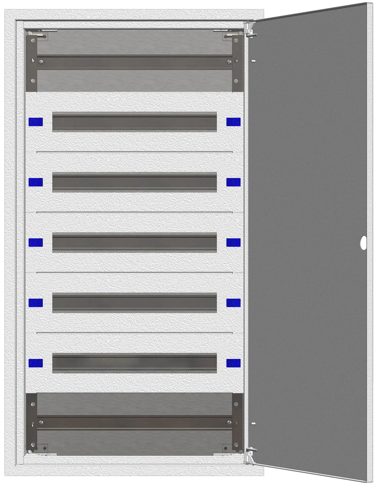 Unterputz Flachverteiler 2U-21K, H=1055 B=590 T=100mm, IP20C