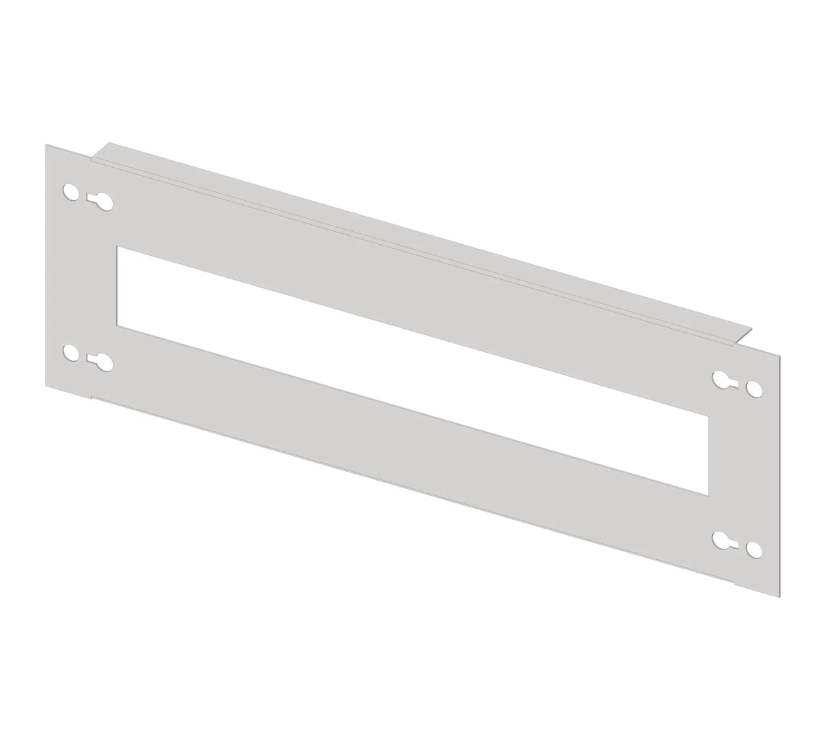Frontplatte 420mm G3 Stahlblech, 19TE