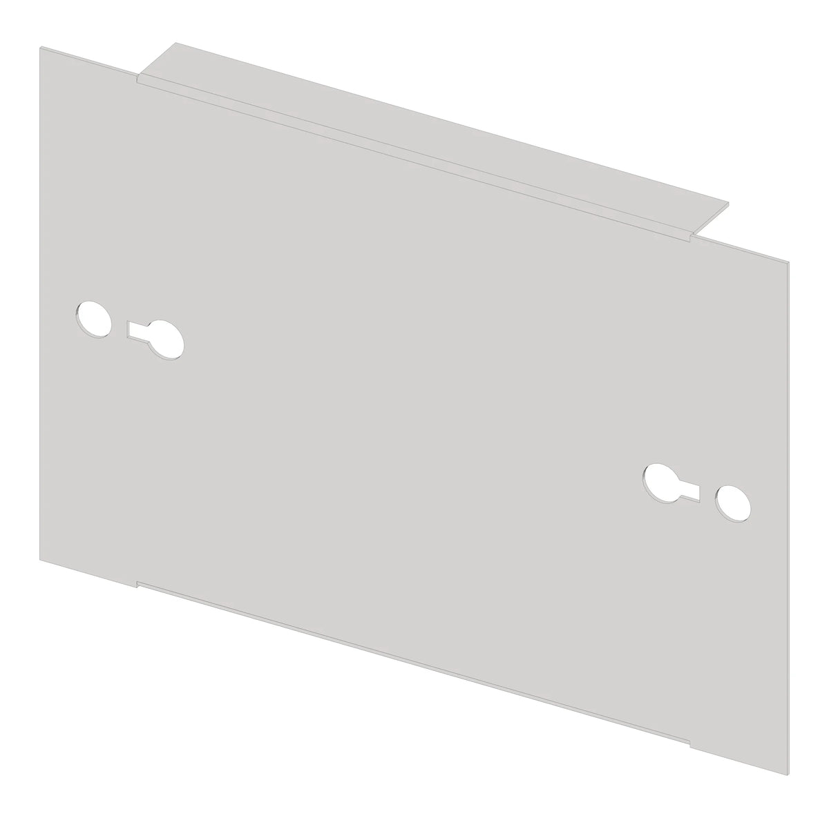 Frontplatte 200mm B3 Stahlblech
