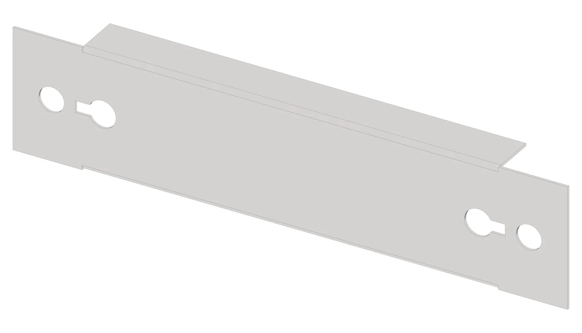 Frontplatte 208mm B1 Stahlblech