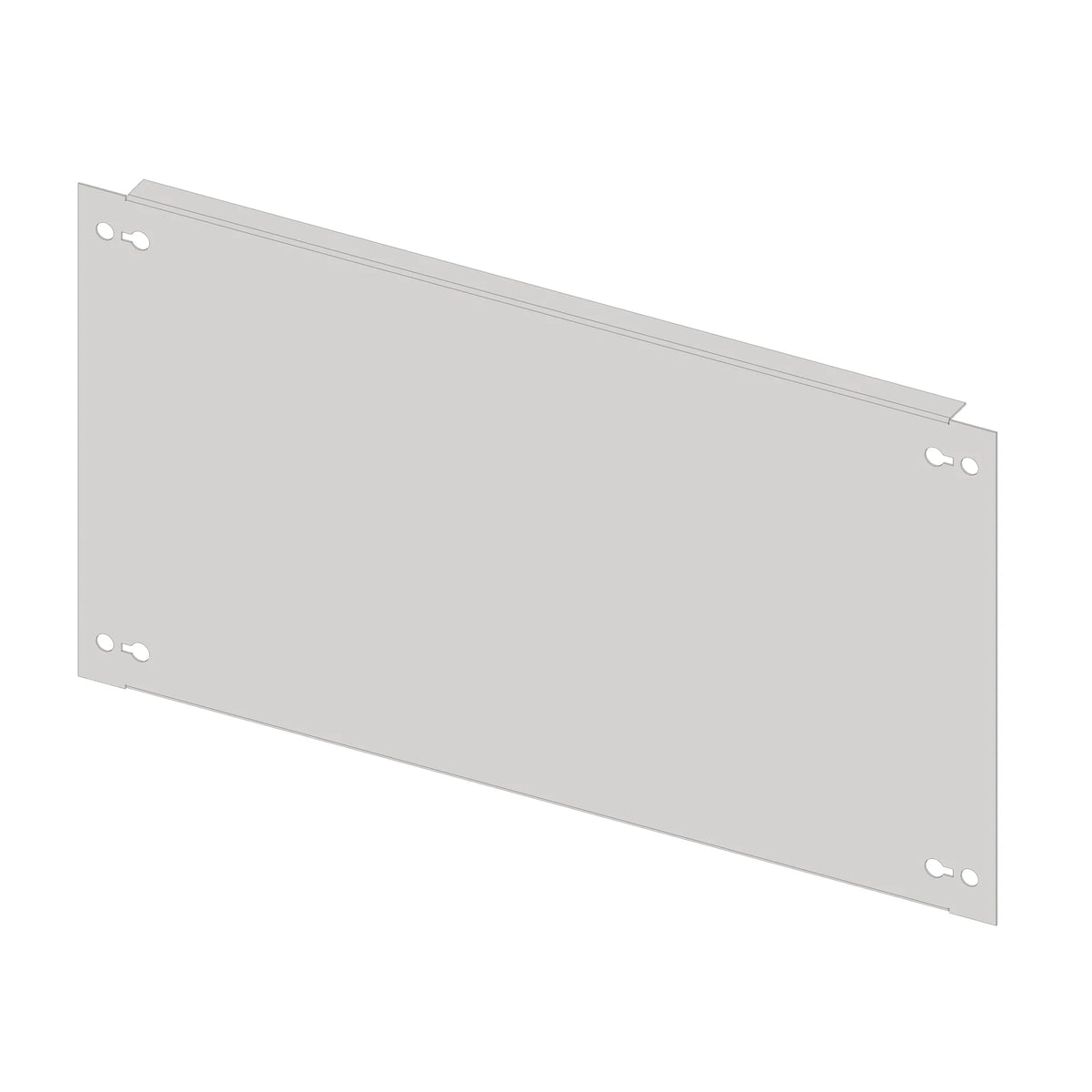 Frontplatte 428mm B6 Stahlblech