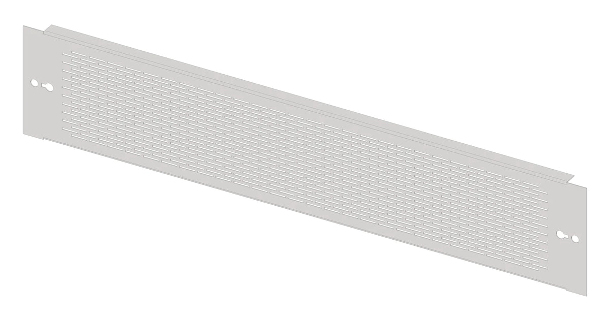 Frontplatte 3B3 mit Stanzungen 2x20mm