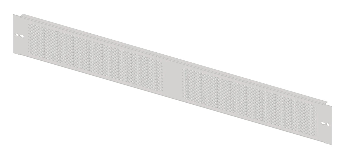 Frontplatte 5B3 mit Stanzungen 2x20mm