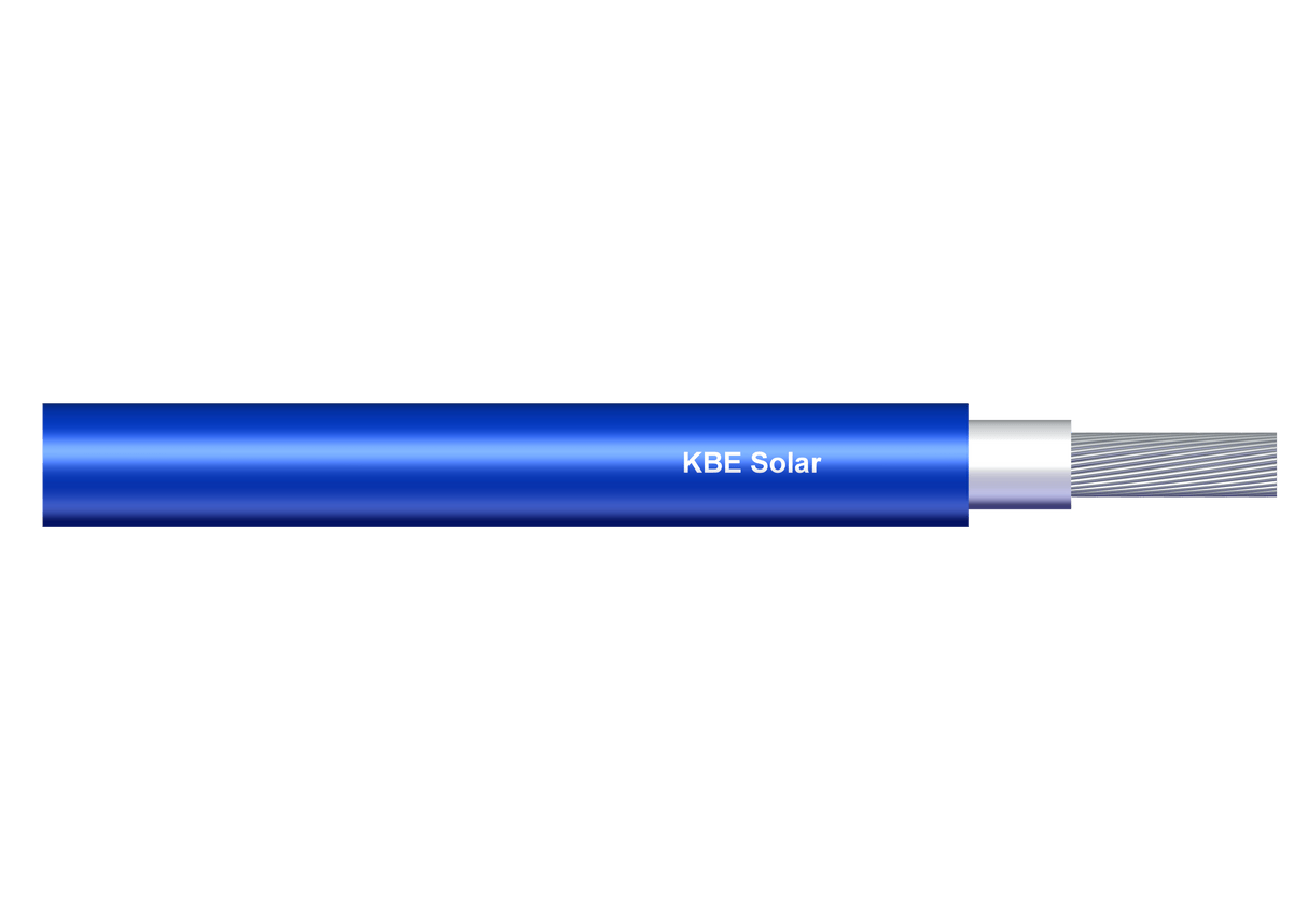 KBE Solarkabel DB+, 10mm², 100m, blau