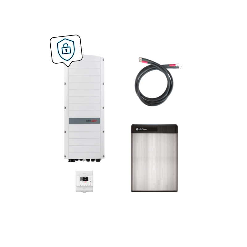 SolarEdge StorEdge RWS-Wechselrichter SE10K mit LG RESU 12
