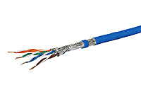 METZ CONNECT LAN-Kabel Cat7A Dca 4 bl PO 1308427B34145 SP100 Farbe Folie Gefl