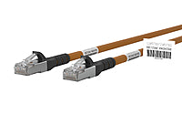 METZ CONNECT Patchkabel Cat6A 1m or RJ45 1308451001WE S/FTP AWG26 1:1
