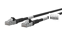 METZ CONNECT Patchkabel Cat6A 10m sw 1:1 130845A000WE S/FTP RJ45 AWG26
