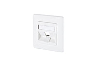 METZ CONNECT Multifunktionsdose UP 1slot 1309141027-E Kanaleinb ws RAL9014