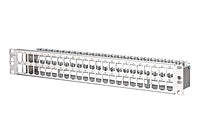 METZ CONNECT Modulträger 1,5HE 48Ports 130924-00-E Cat6A Schirm edst