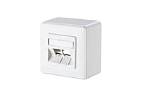 METZ CONNECT Modulaufnahme AP 2f ver-ws 130B20D20027KE Kanaleinb schräg
