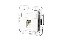 METZ CONNECT Anschlussdose Cat6A 1xRJ45 130C371102-I rws Kanaleinb schräg LSA