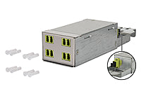 METZ CONNECT LWL-Moduleinsatz 4f LC-D MM 130D228JM0000B m.Kuppl/Adapt gr
