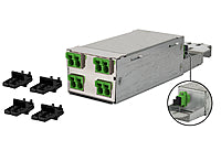 METZ CONNECT LWL-Moduleinsatz 4f E2000c 130D229QM0000B APC MM m.Kuppl/Adapt gr