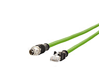 METZ CONNECT Patchkabel Cat6 S/FTP IP20 142M2X15300 30m gn M12 RJ45 1:1 26qmm