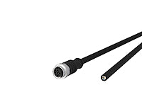 METZ CONNECT Sensor-Aktorkabel 4p 2m M12 142MCA20020 Female ger fr.Ende PUR hfr