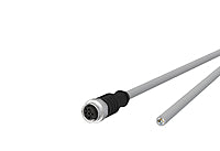 METZ CONNECT Sensor-Aktorkabel 4p 1m M12 142MIA20010 Female ger fr.Ende PVC