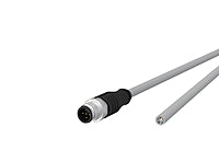 METZ CONNECT Sensor-Aktorkabel 5p 10m 142MMA10100 M12 Male ger fr.Ende PVC