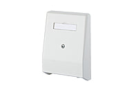 METZ CONNECT LWL-Anschlussdose UP ws 1501105002-E abgew Wickelvorrat Textf