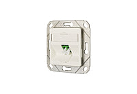METZ CONNECT LWL-Anschlussdose 1xLC-D ws 1501207K1K-E Kanaleinb abgew Zentralpl