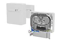METZ CONNECT LWL-Anschlussdose 2xLC-D AP 1501597U02HC ws nach unten Wickelvorrat