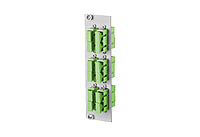 METZ CONNECT LWL-Frontplatte APC 6f SC-D 15024AF206-E Hutschiene OS2 max:6f