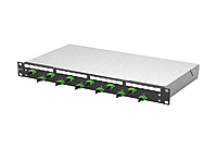 METZ CONNECT LWL-Patchpanel APC 12f OS2 1504505912-C 482,6mm(19), 1HE E2000