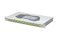 METZ CONNECT LWL-Patchpanel 24f LC-D OM5 1504587M24-E 482,6mm(19), 1HE max:24f