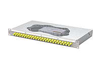 METZ CONNECT LWL-Patchpanel 24f ST-D OS2 150459D124-E 482,6mm(19), 1HE