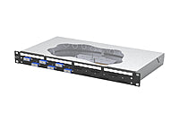 METZ CONNECT LWL-Patchpanel 6f SC-D OS2 150459E206-C 482,6mm(19), 1HE