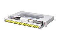 METZ CONNECT LWL-Patchpanel 24f ST-D OM4 150467D124-E 482,6mm(19), 1HE