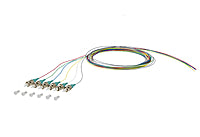 METZ CONNECT LWL-Pigtail ST 50/125 OM3 150M1AO0020E6 2m mehrf Aderpigtail