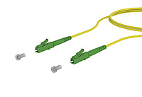 METZ CONNECT LWL-Patchkabel LC APC SM ge 151P3JAJA05E OS2 0,5m