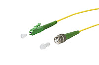 METZ CONNECT LWL-Patchkabel LC/FC APC SM 151P3JALA05E OS2 0,5m ge